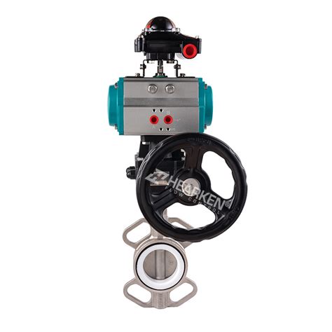 Stainless Steel Butterfly Valve With Pneumatic Actuator Hearken