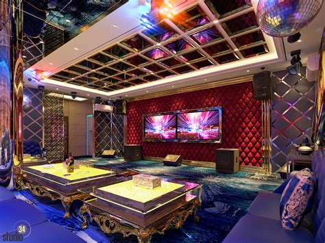 Modern luxury KTV Room Design :: Behance