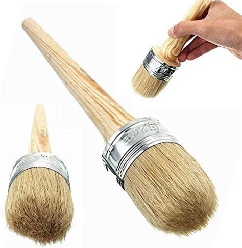 Amazon Professional Chalk And Wax Paint Brush Round Paint Brush