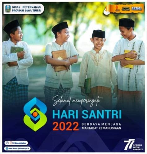 11 Contoh Poster Hari Santri Nasional Yang Mudah BROONET