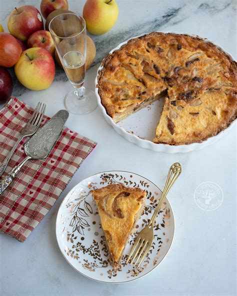 Tarta De Manzana Y Almendra Deliciosa Cocinando Entre Olivos