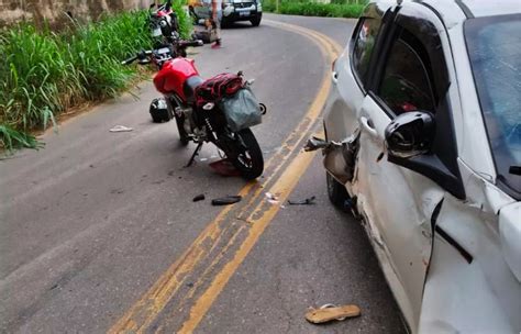 Dupla De Moto Tenta Assaltar Outro Motociclista Causa Acidente E Acaba