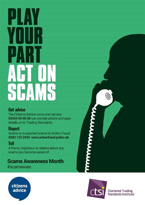 CAB Scam Awareness Poster Melbourn Parish Council