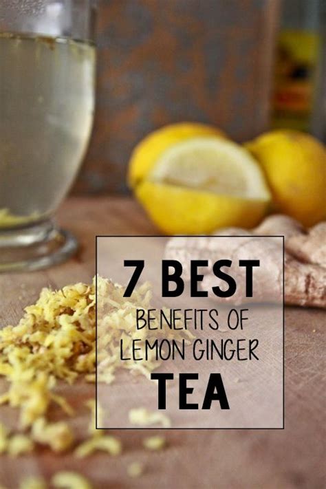 Best Benefits Of Lemon Ginger Tea For Health Skin And Hair Lemon