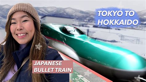 Japan Travel Vlog Bullet Train From Tokyo To Hokkaido Things To Do