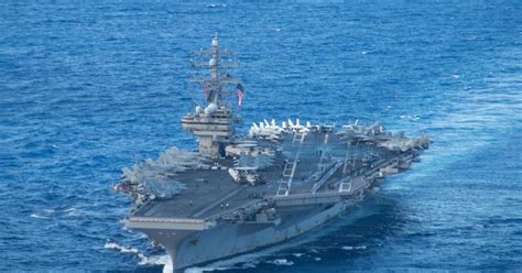 Uss Ronald Reagan Carrier Brings Massive Air Attack Power To The