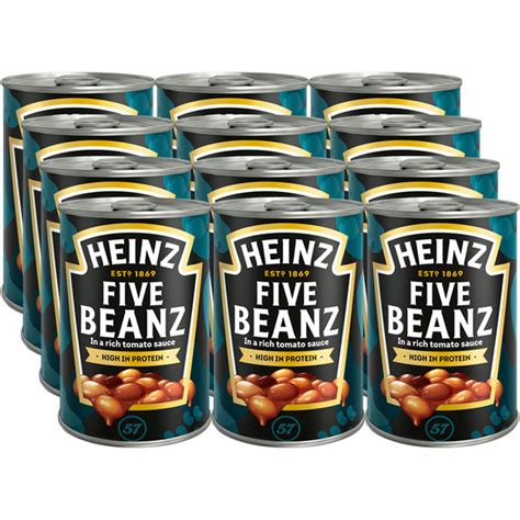 Heinz Five Beanz 12er Pack 12x 415g Von Heinz Motatos