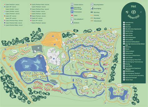 Center Parcs Het Meerdal Plattegrond Map Vakantieparken Tips