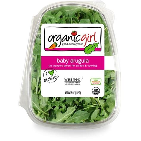 Organic Girl Organic Baby Arugula 5 Oz Container Instacart