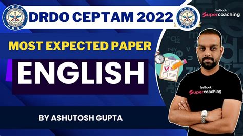 DRDO CEPTAM 10 English Classes 2022 Most Expected Paper DRDO STA B