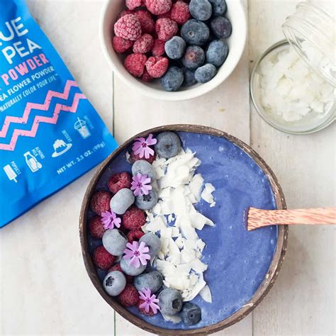 Superfood Blue Smoothie Bowl