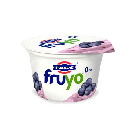 Fage Fruyo 0 Fat Yoghurt With Blueberry Grandioseae