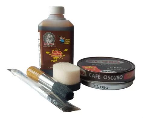 Kit Para Calzado Grasa Crema Oso 2 En 1 Tinta Brochuelo MercadoLibre