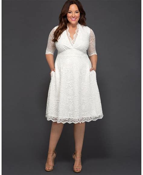 Kiyonna Plus Size Belle Lace Dress And Reviews Dresses Plus Sizes