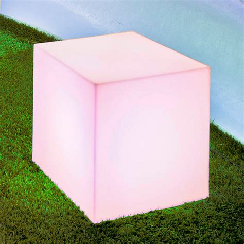 Newgarden Lampe Solaire Cuby Cube Hauteur 43 Cm Luminaire Fr