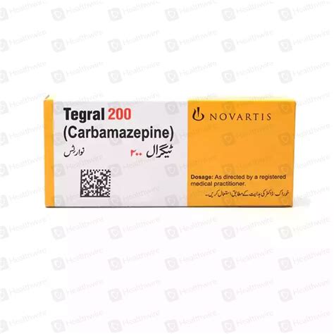 Tegral (200mg) 50 Tablets Price in Pakistan - Uses, Dosage, Side Effects