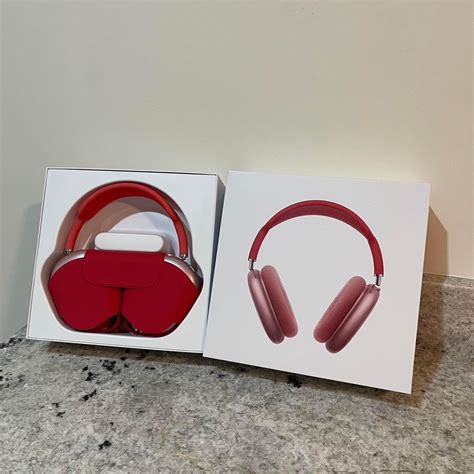 Red Airpod Maxs That Im Trying To Get Rid Of Depop