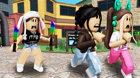 A Milly Gamer Tentou Nos Capturar No Murder Roblox Youtube