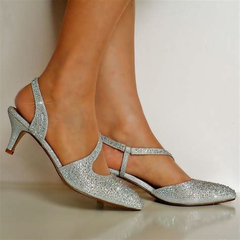 Elegant High Heels Silver Stiletto Shoes Metallic Aspect