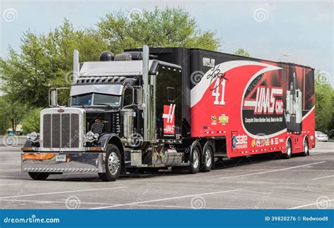 Stewart Haas Racing Nascar Hauler Editorial Photo Image Of Nascar