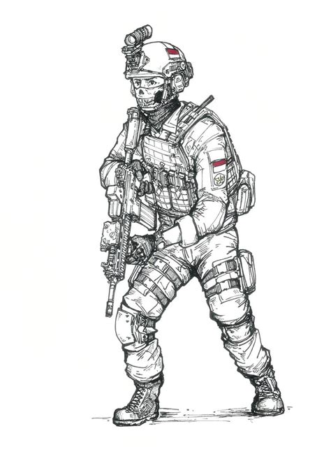 Kopassus By Tchenart On Deviantart