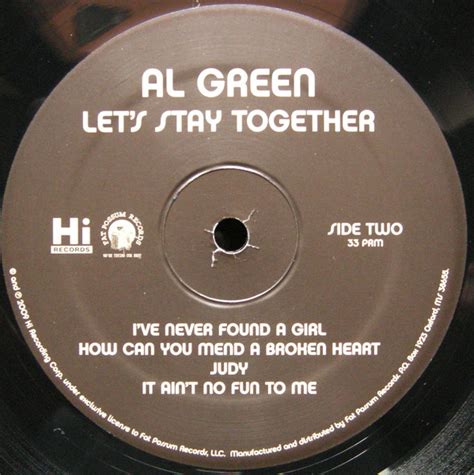 Al Green - Let's Stay Together - New Vinyl - High-Fidelity Vinyl Records and Hi-Fi Equipment ...