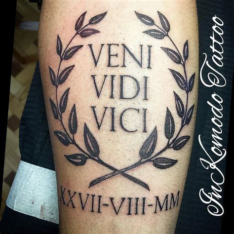 Amazing Veni Vidi Vici Tattoo Ideas That Will Blow Your Mind