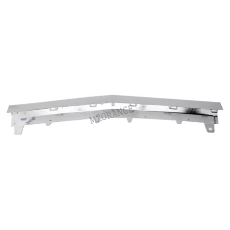 Chrome Front Bumper Middle Lower Lip Trim For Mercedes Benz C Class