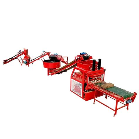 Hby4 10 Plus Full Automatic Clay Brick Manufacturing Plant Used Earth