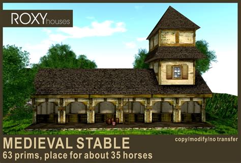 Minecraft Medieval Stables