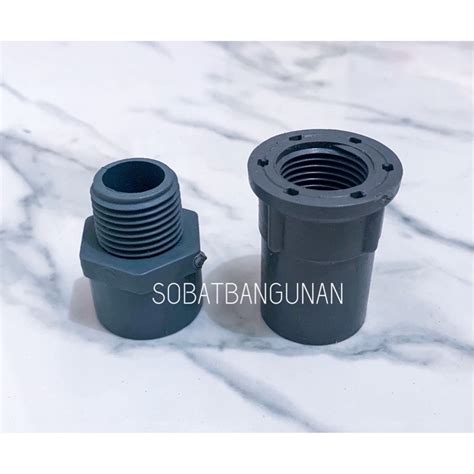 Jual VALVE SOCKET SDL Sok Drat Luar 1 2 FAUCET SOCKET SDD Sok