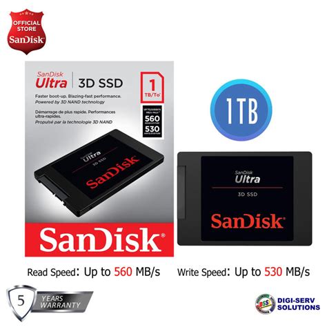 Sandisk 1tb Ultra 3d Nand Sata Iii Ssd 25 Inch Solid State Drive Sdssdh3 1t00 G25 With Up To