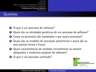 Processo De Software PPT