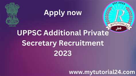 Uppsc Additional Private Secretary Recruitment Pre Result Declared