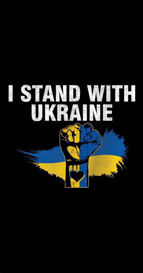 K I Stand With Ukraine Wallpaper In Ukraine Stand By Me Wallpaper