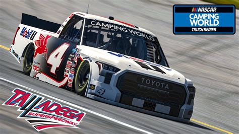 TALLADEGA NASCAR TRUCK SERIES IRACING YouTube