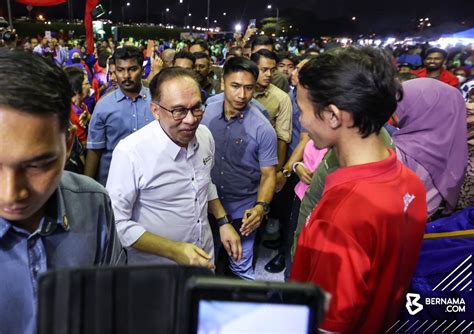 BERNAMA On Twitter PM Anwaribrahim Ketika Hadir Pada Jelajah