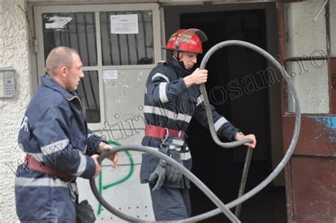 Peste 100 de misiuni ale pompierilor botoşăneni într o săptămână