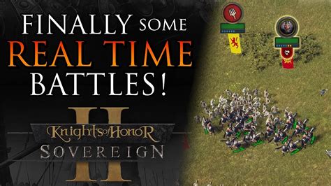 A Strategy Game With REAL TIME Battles Knights Of Honor II