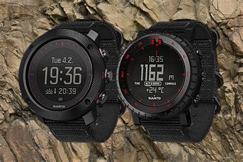 Military inspired variants of Suunto Core and Suunto Traverse Alpha