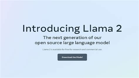 Meta Launches Llama A Free Ai Model To Compete With Chatgpt And