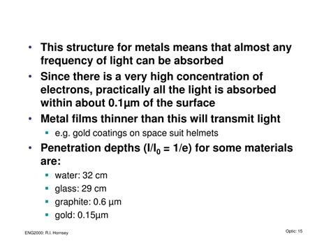 Ppt Eng Chapter Optical Properties Of Materials Powerpoint