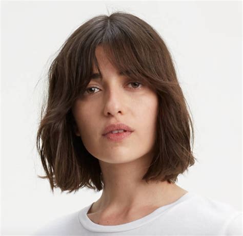 Ideal Curtain Bangs Long Bob