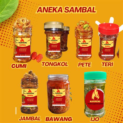 Jual Sambal Baby Cumisambel Jambalcabe Ijoterisambel Bawangsambel