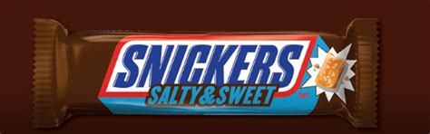 Snickers 2019 Salty And Sweet On Shelves Now Sweet Bar Sweet And