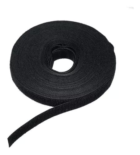 Cinta Velcro Doble Faz Multiuso Ancho 1cm Rollo X 5metros MercadoLibre