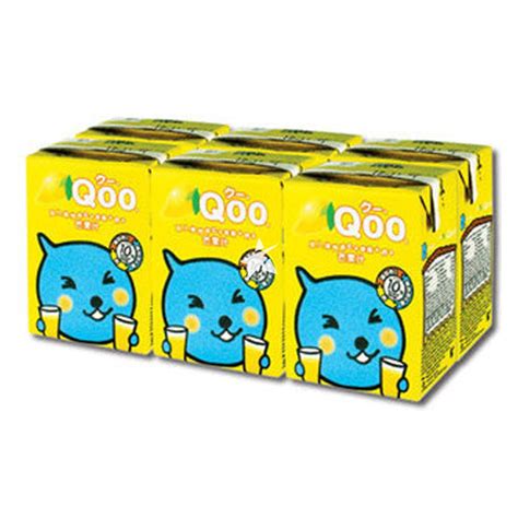 Minute Maid Qoo Mango Juice Drink 200ml Pack Of 6 Starry Kent