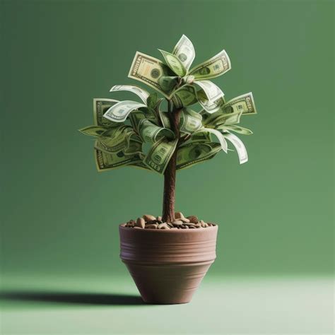 Premium Photo Money Tree Isolated