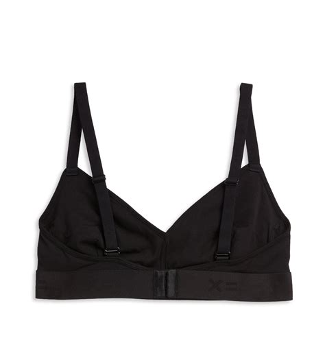 Adjustable Triangle Bralette Tencel™ Modal Black Tomboyx