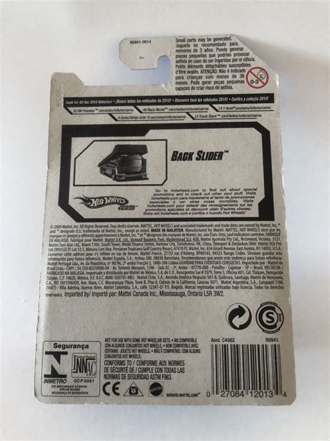 MINIATURA HOT WHEELS BACK SLIDER HW PREMIERE R NO BLISTER PALADINO LEILÕES